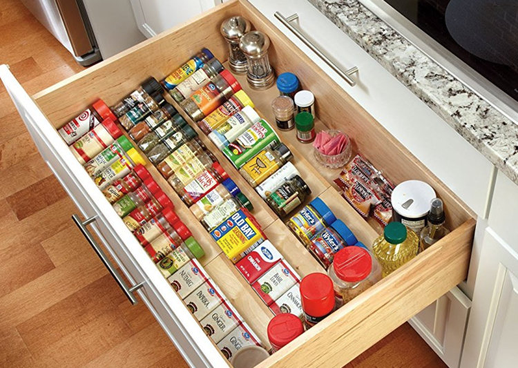 Rev-A-Shelf X-Large Wood Spice Drawer Insert