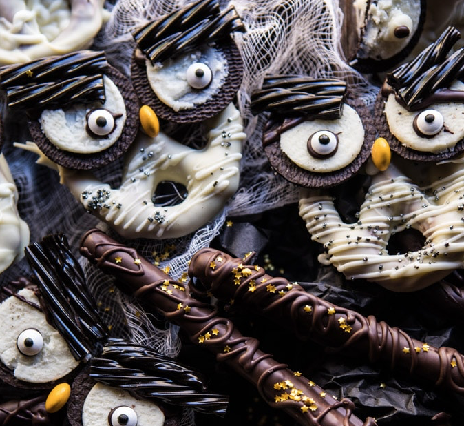 Half Baked Harvest, Spooky Halloween Pretzels