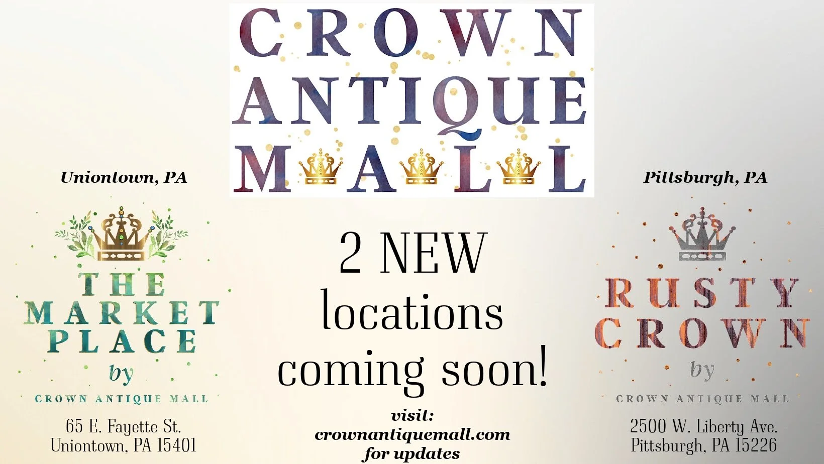 Updates on both locations!