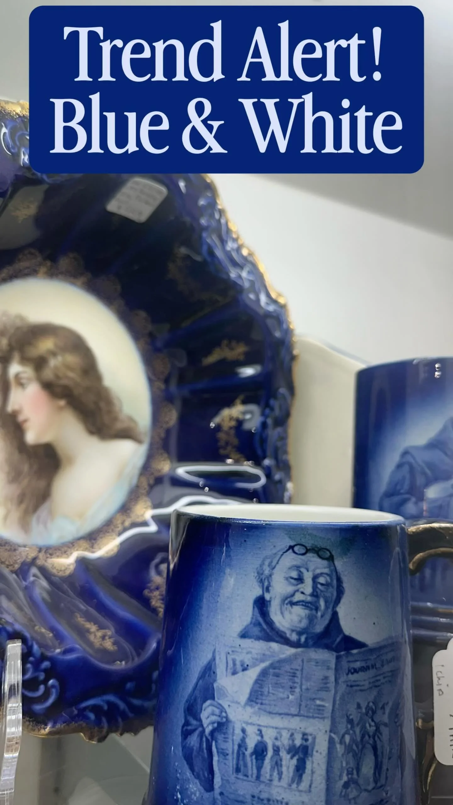 Blue and white everything is taking center stage at The Rusty Crown! π¨β¨ This timeless trend adds a touch of elegance and charm to any space. Whether you’re looking for stunning decor pieces or unique gifts, we have a beautiful selection that w