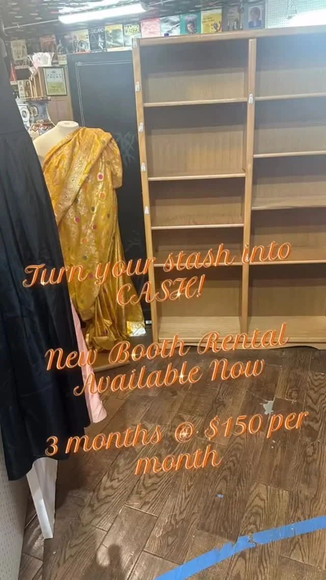 Come grow our growing team of vendors! You’ll love the Rusty Crown π§‘ This great space includes shelving and floor space for $150 per month and is available NOW! Just in time for the holidays! DM, email, call, or stop by if you’re interes