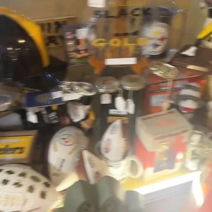 Steelers in Ireland! ๐ฎ๐ช
We’re in the shop from 12-5! ๐ค๐
#rustycrownpgh #footballseason #steelerscollectibles #SteelersNation #steelersinireland #sportscollectibles #sportscollectiblesyouneed