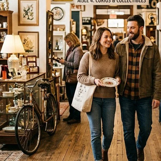 There&rsquo;s no better way to wrap up the weekend than with a relaxed Sunday stroll through The Rusty Crown. Whether you&rsquo;re a serious collector or just love the "thrill of the hunt," our aisles are overflowing with unique treasures, 