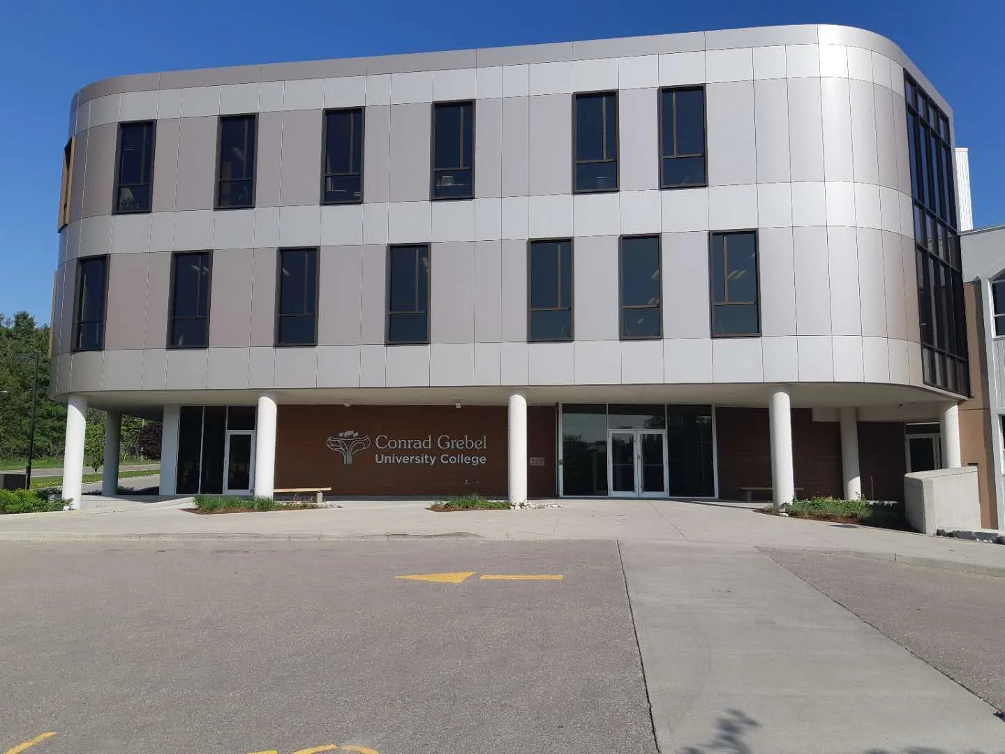 Waterloo New Life gathers at Conrad Grebel University College, where students can easily find them.