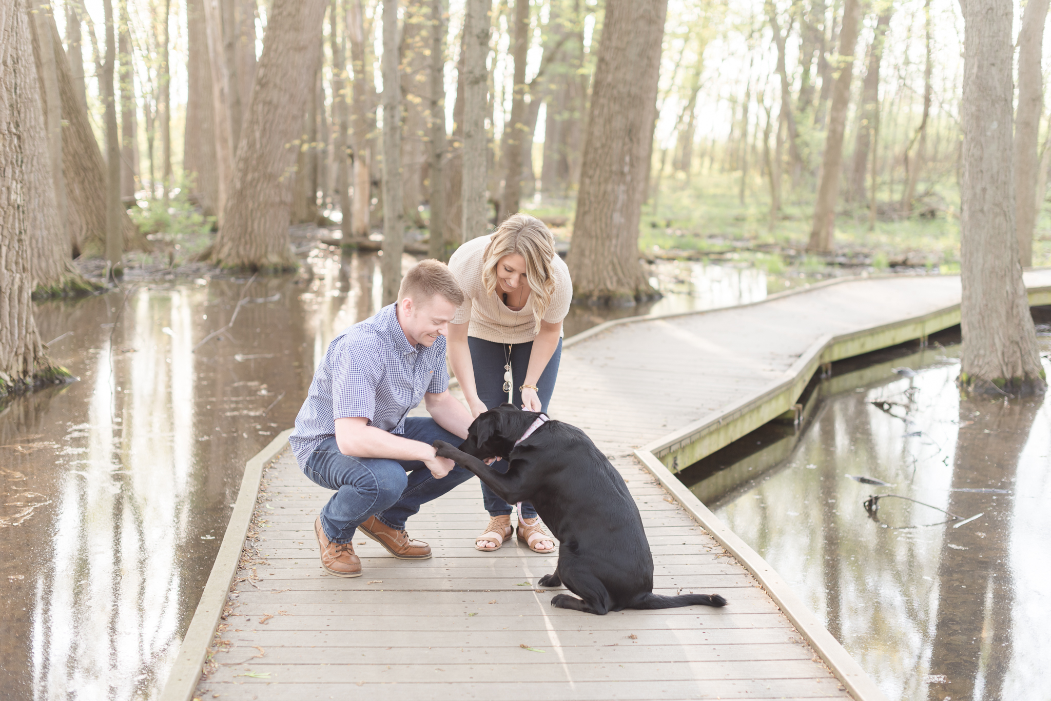 Richie Woods Nature Preserve and Mustard Seed Gardens Engagement Session Wedding Photos-3.jpg