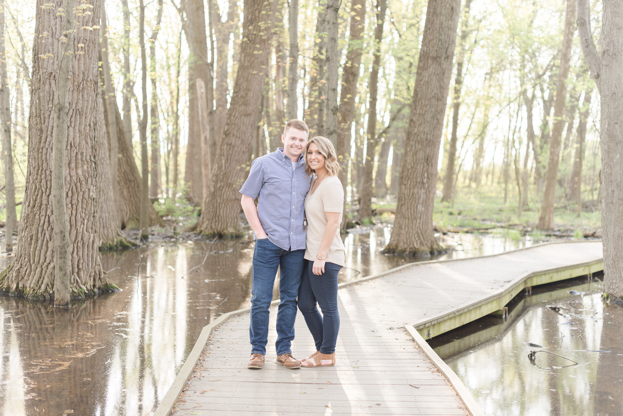 Richie Woods Nature Preserve and Mustard Seed Gardens Engagement Session Wedding Photos-4.jpg