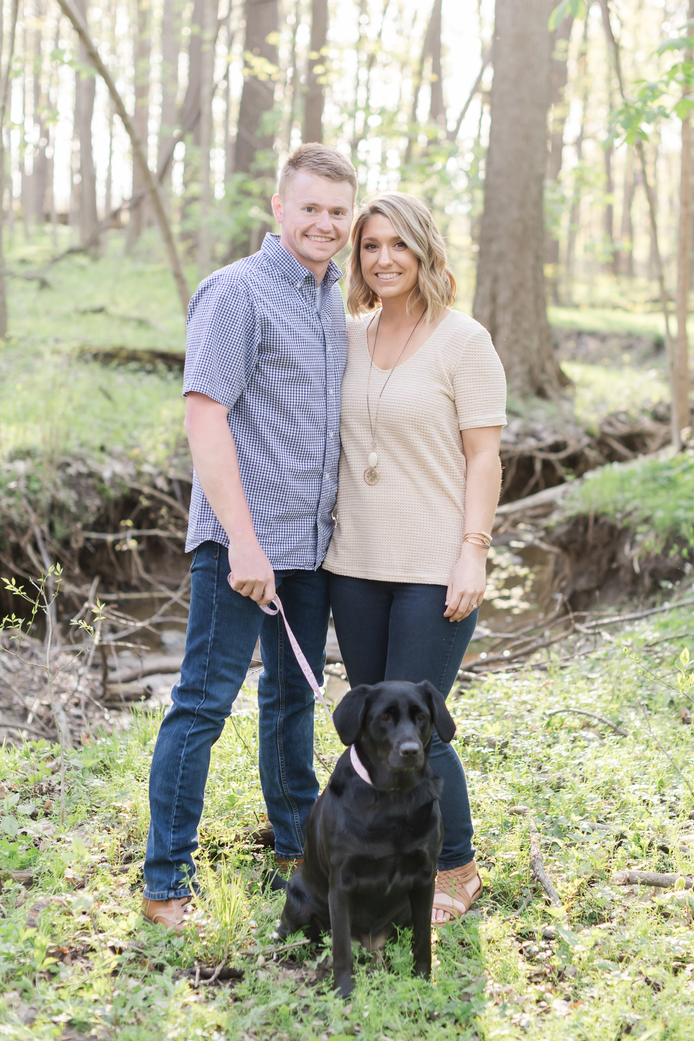 Richie Woods Nature Preserve and Mustard Seed Gardens Engagement Session Wedding Photos-18.jpg