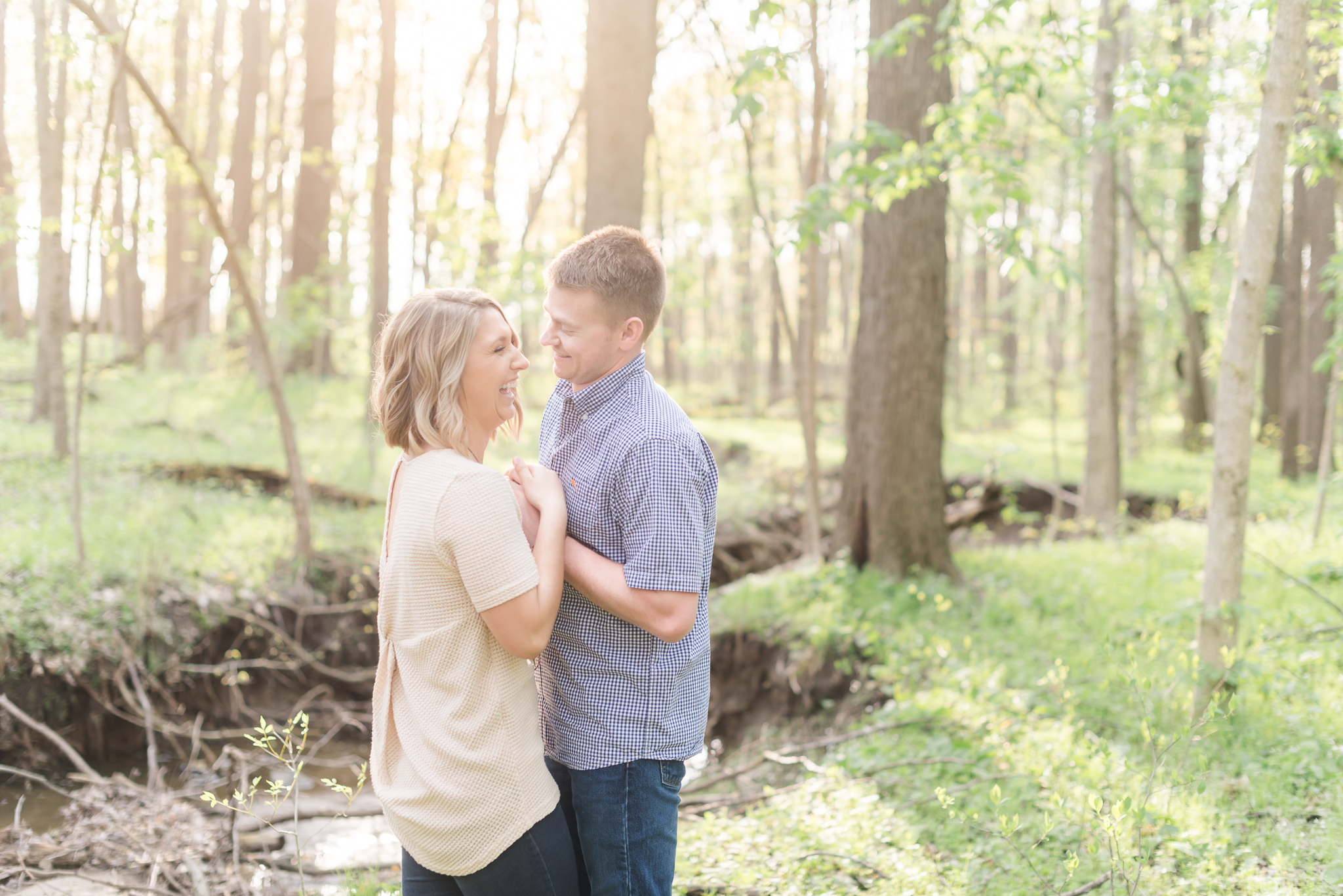 Richie Woods Nature Preserve and Mustard Seed Gardens Engagement Session Wedding Photos-26.jpg