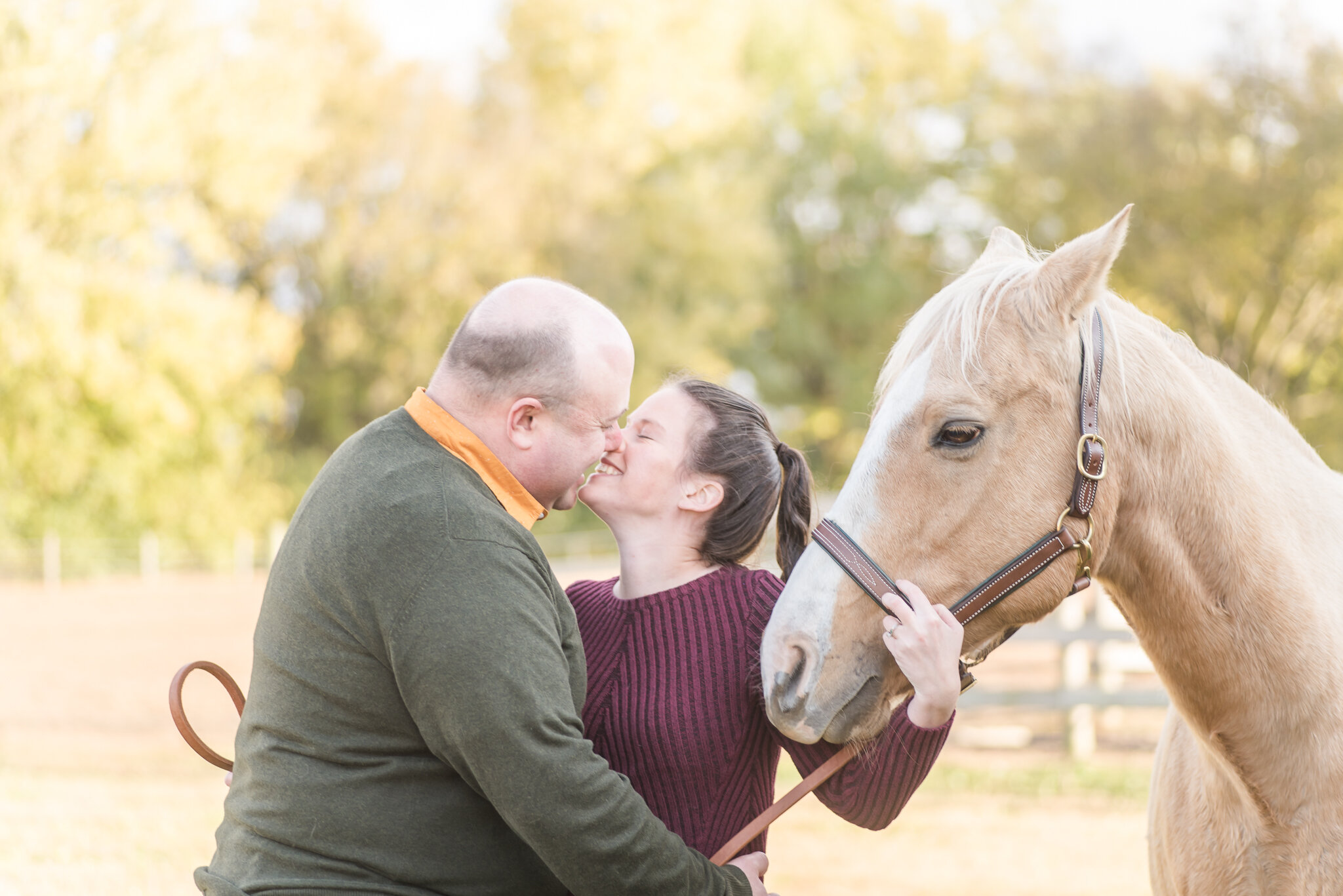 Muncie Indiana Engagement Photos with Horses 3518.jpg