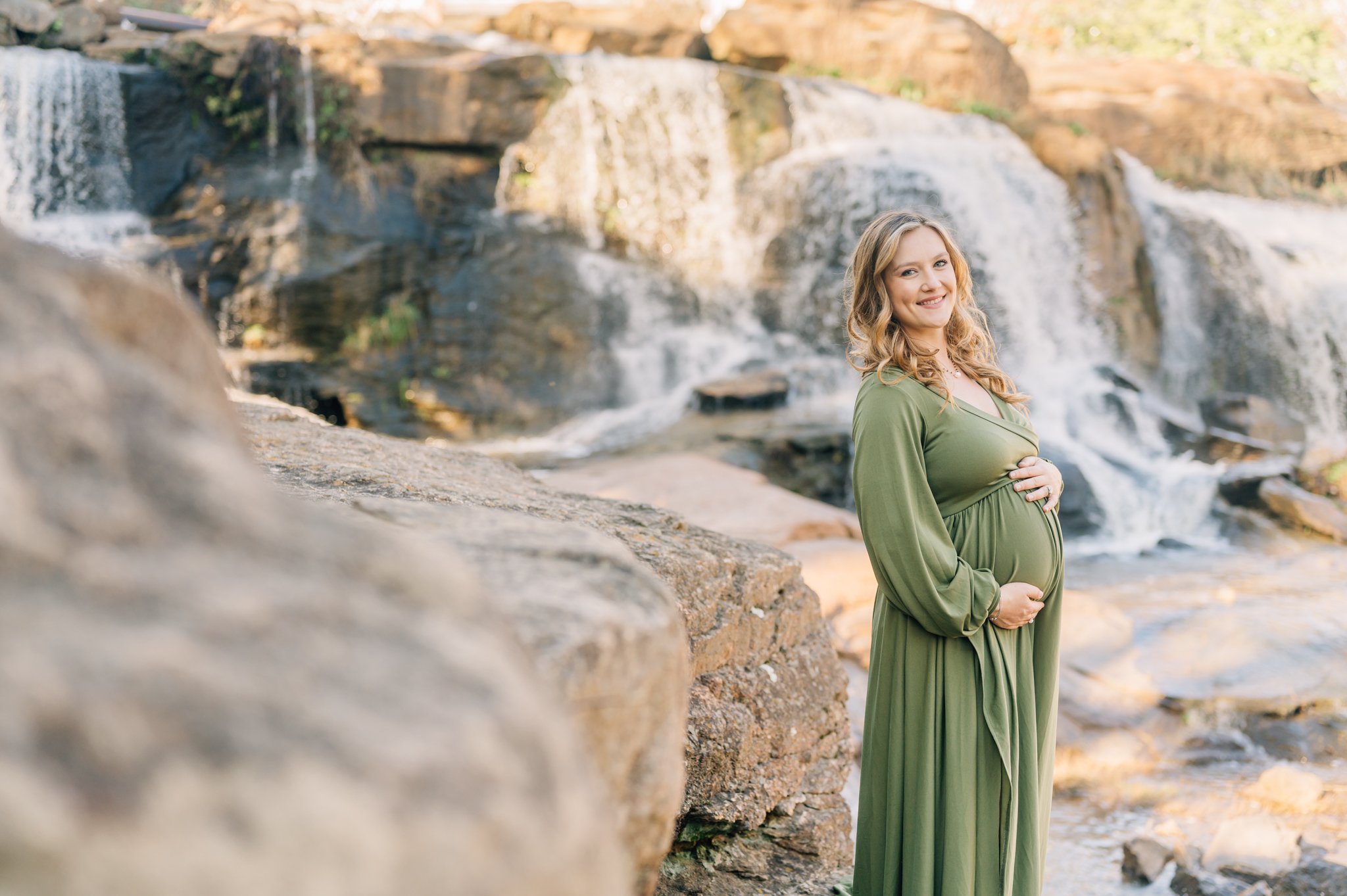 waterfall maternity photos in Greenville, South Carolina-9103.jpg