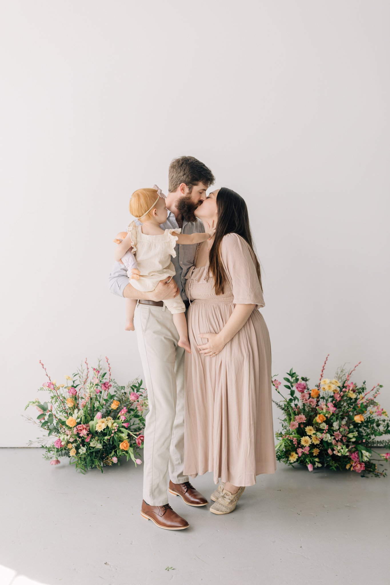 studio family maternity photos with flowers in Greenville, South Carolina-0691.jpg