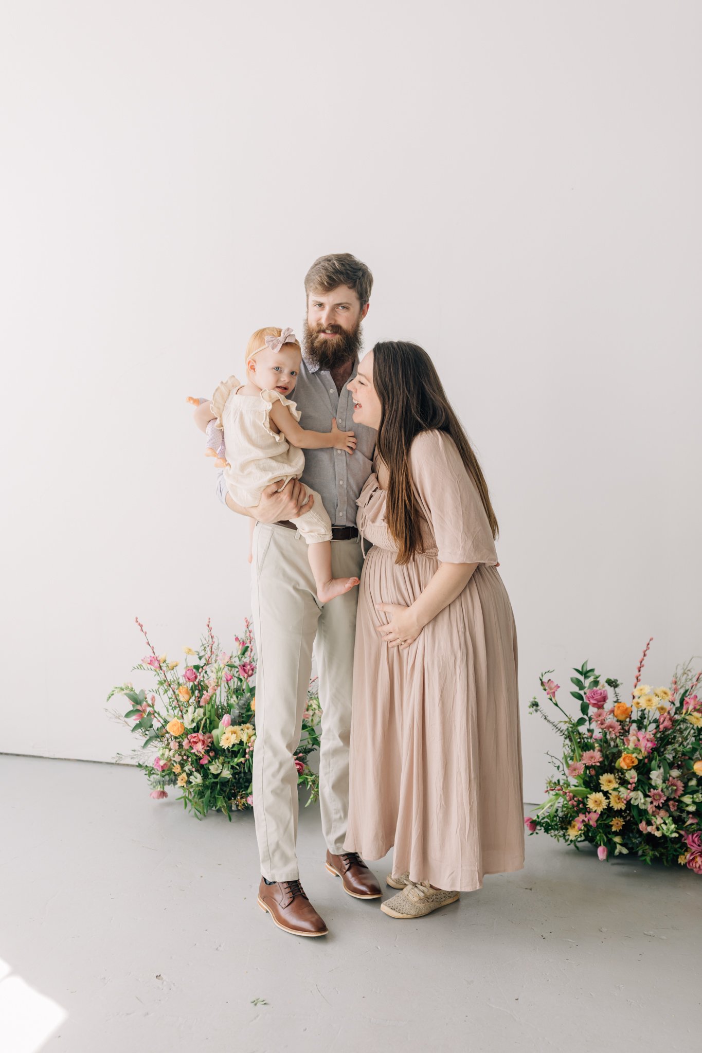 studio family maternity photos with flowers in Greenville, South Carolina-0701.jpg