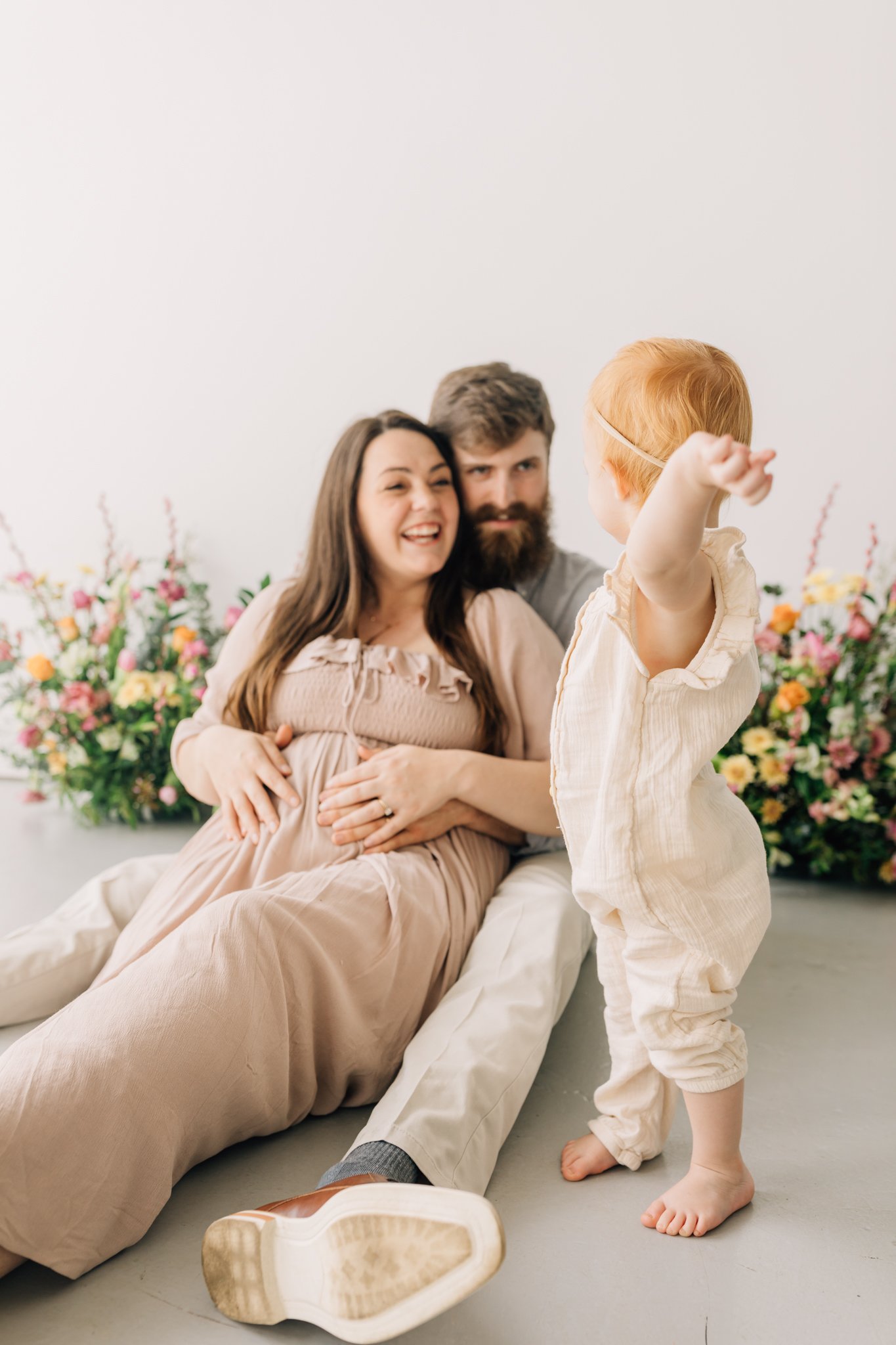 studio family maternity photos with flowers in Greenville, South Carolina-0843.jpg