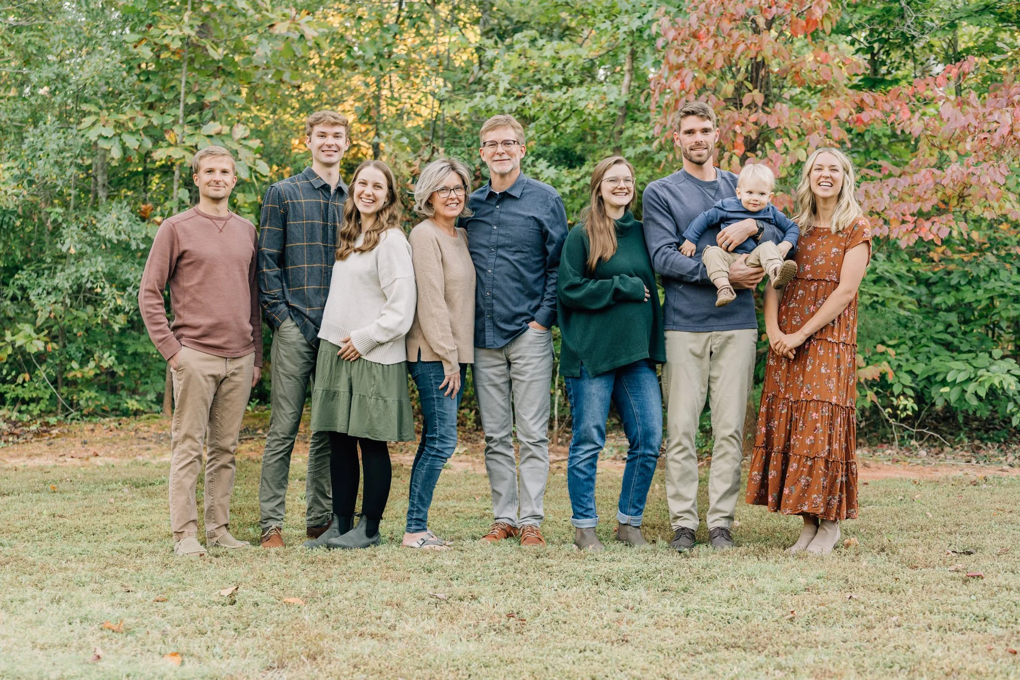 Extended Family Photographers in Greenville SC