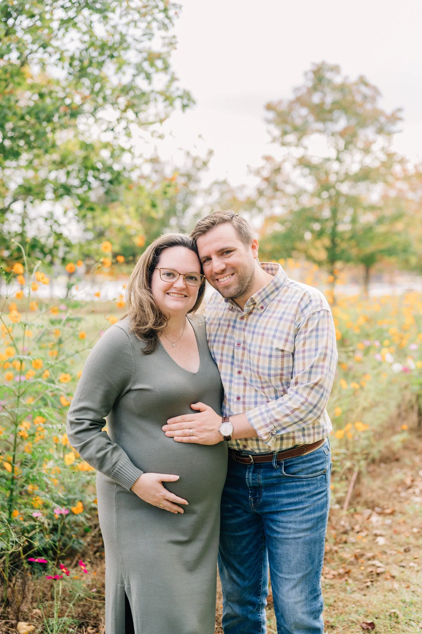 Fall Maternity Photos In Greenville Sc