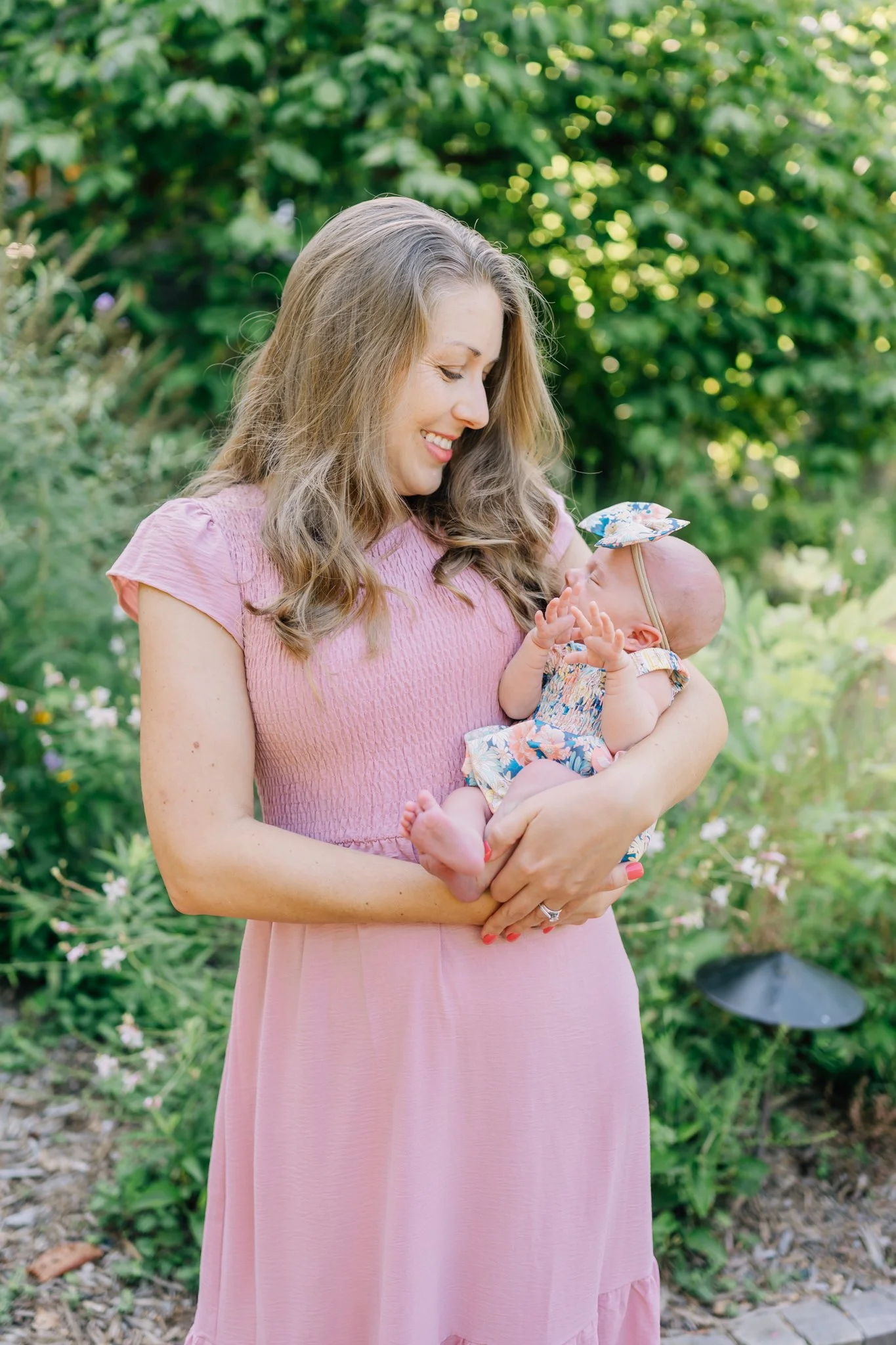 Outdoor Newborn Photos in Travelers Rest, SC