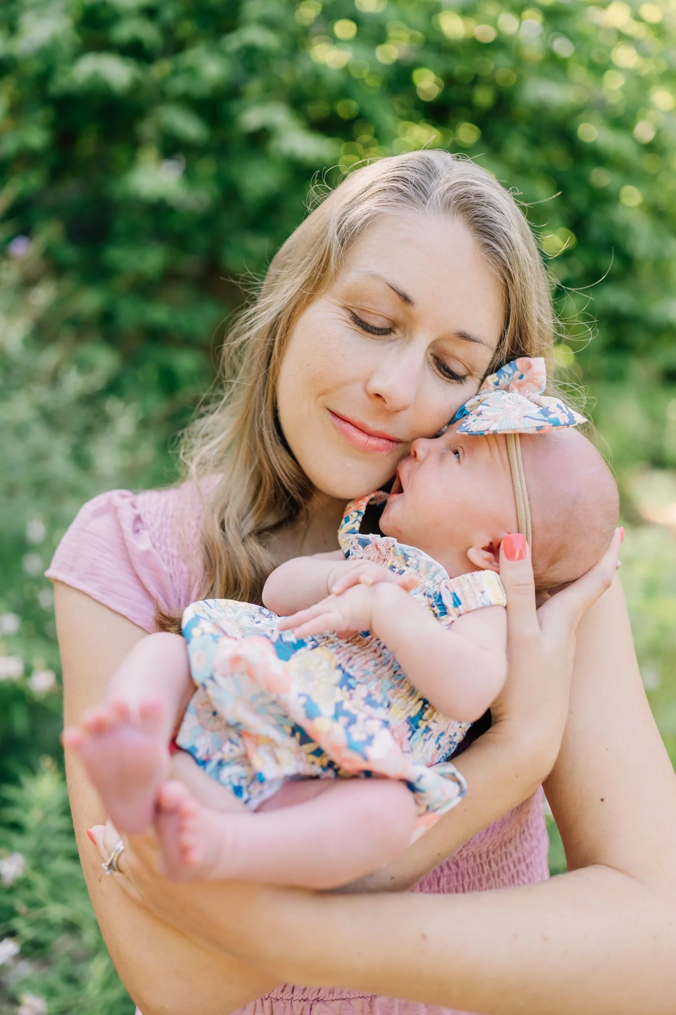 Outdoor Newborn Photos in Travelers Rest, SC