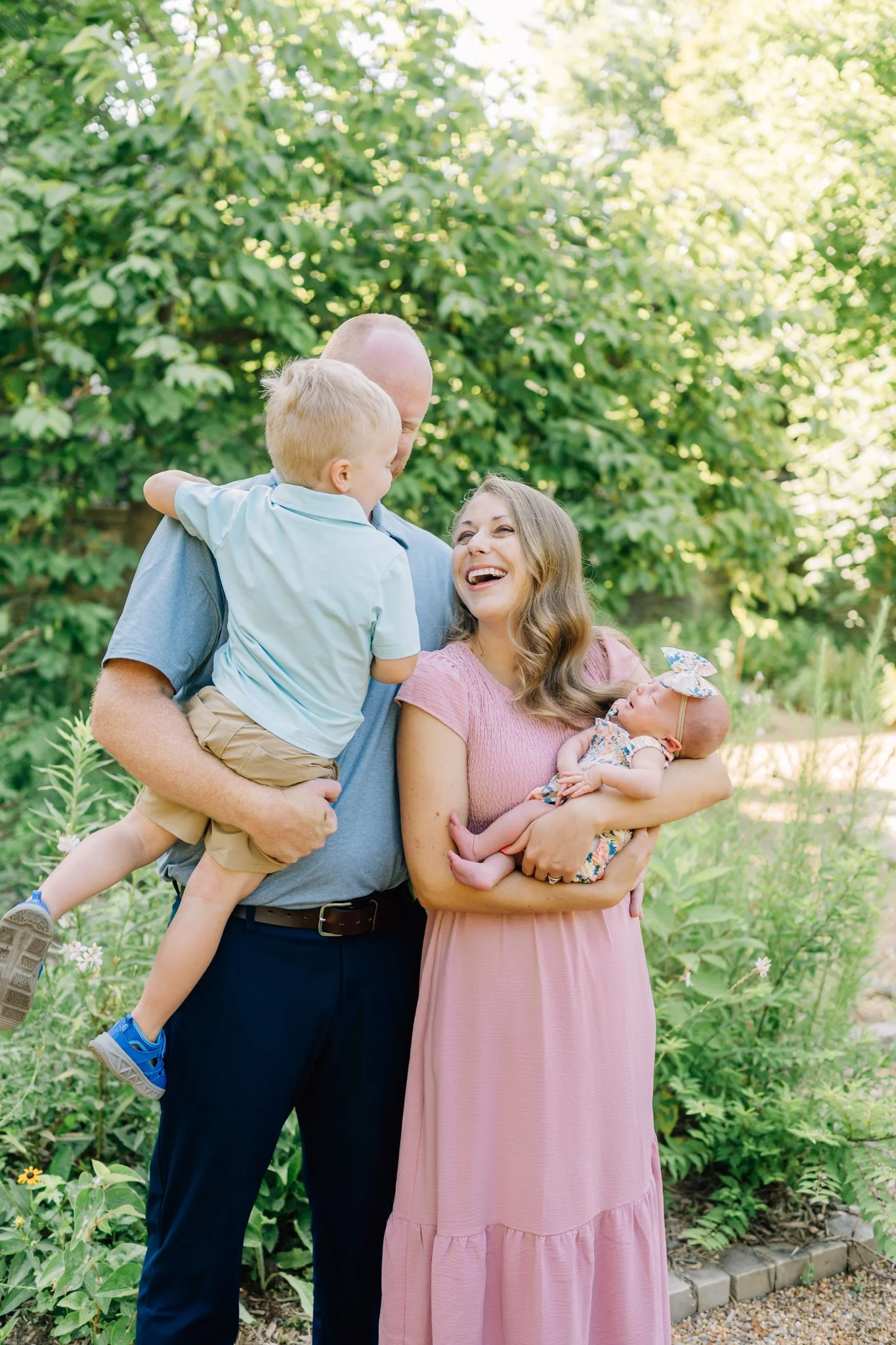 Outdoor Newborn Photos in Travelers Rest, SC
