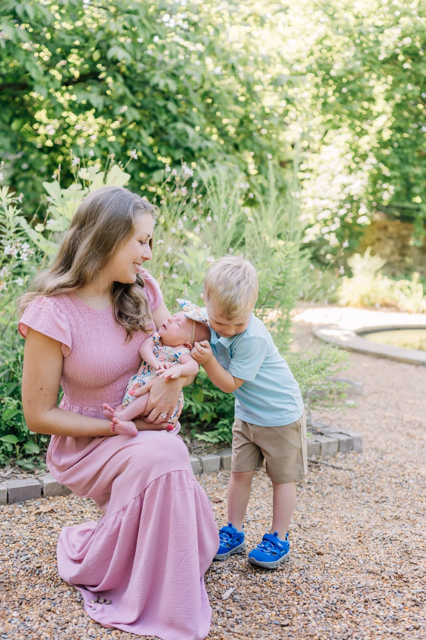 Outdoor Newborn Photos in Travelers Rest, SC