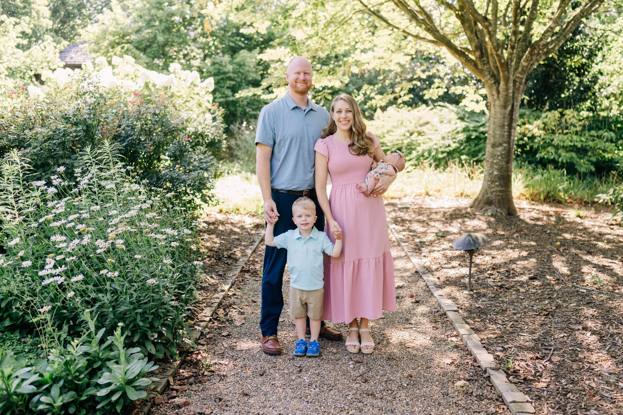 Outdoor Newborn Photos in Travelers Rest, SC
