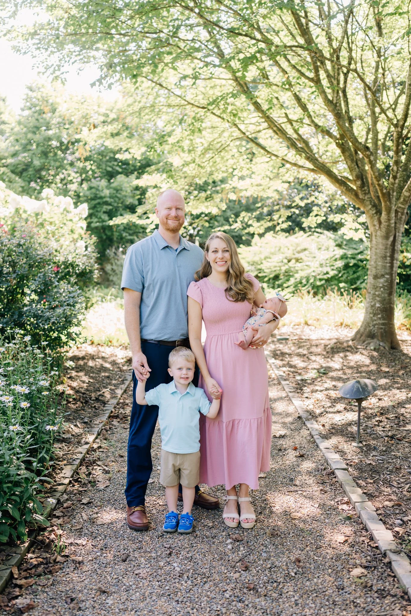 Outdoor Newborn Photos in Travelers Rest, SC
