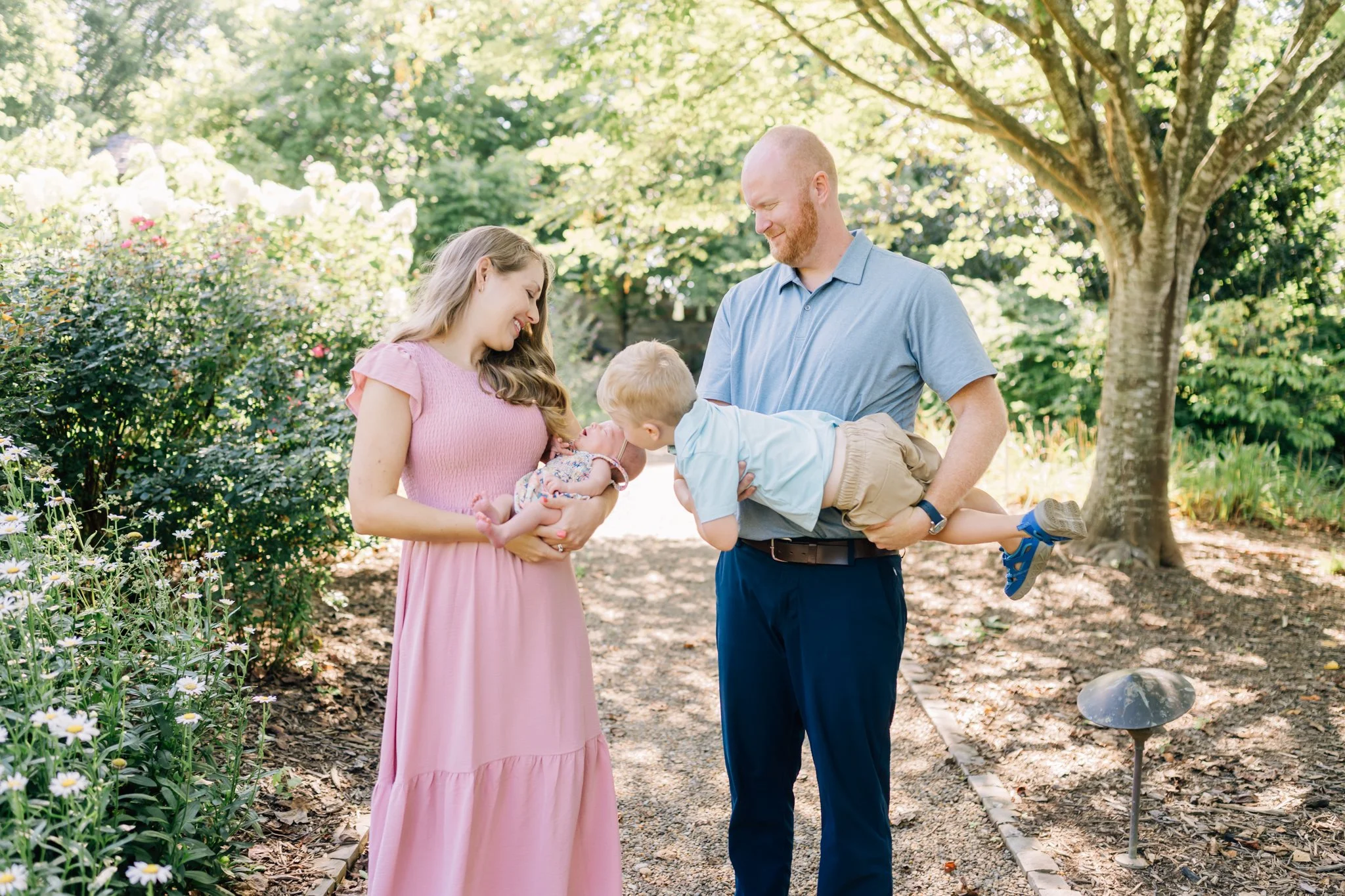 Outdoor Newborn Photos in Travelers Rest, SC