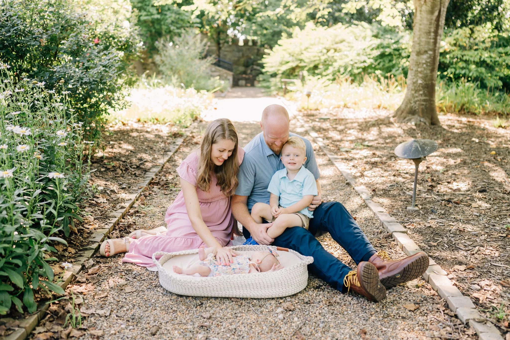 Outdoor Newborn Photos in Travelers Rest, SC