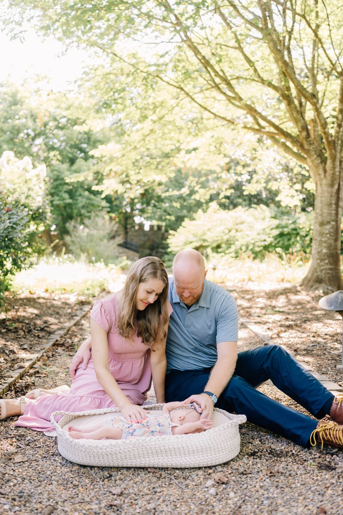 Outdoor Newborn Photos in Travelers Rest, SC