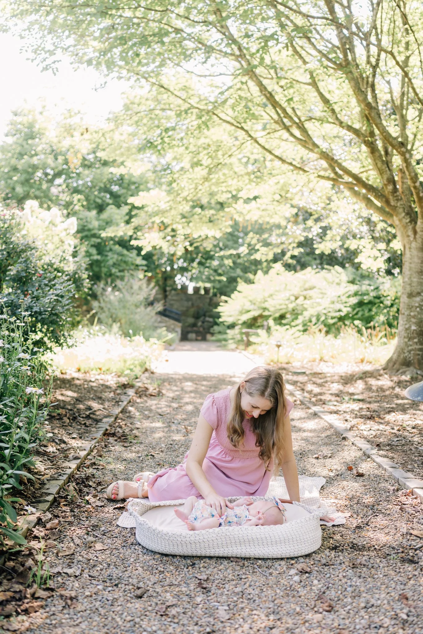 Outdoor Newborn Photos in Travelers Rest, SC
