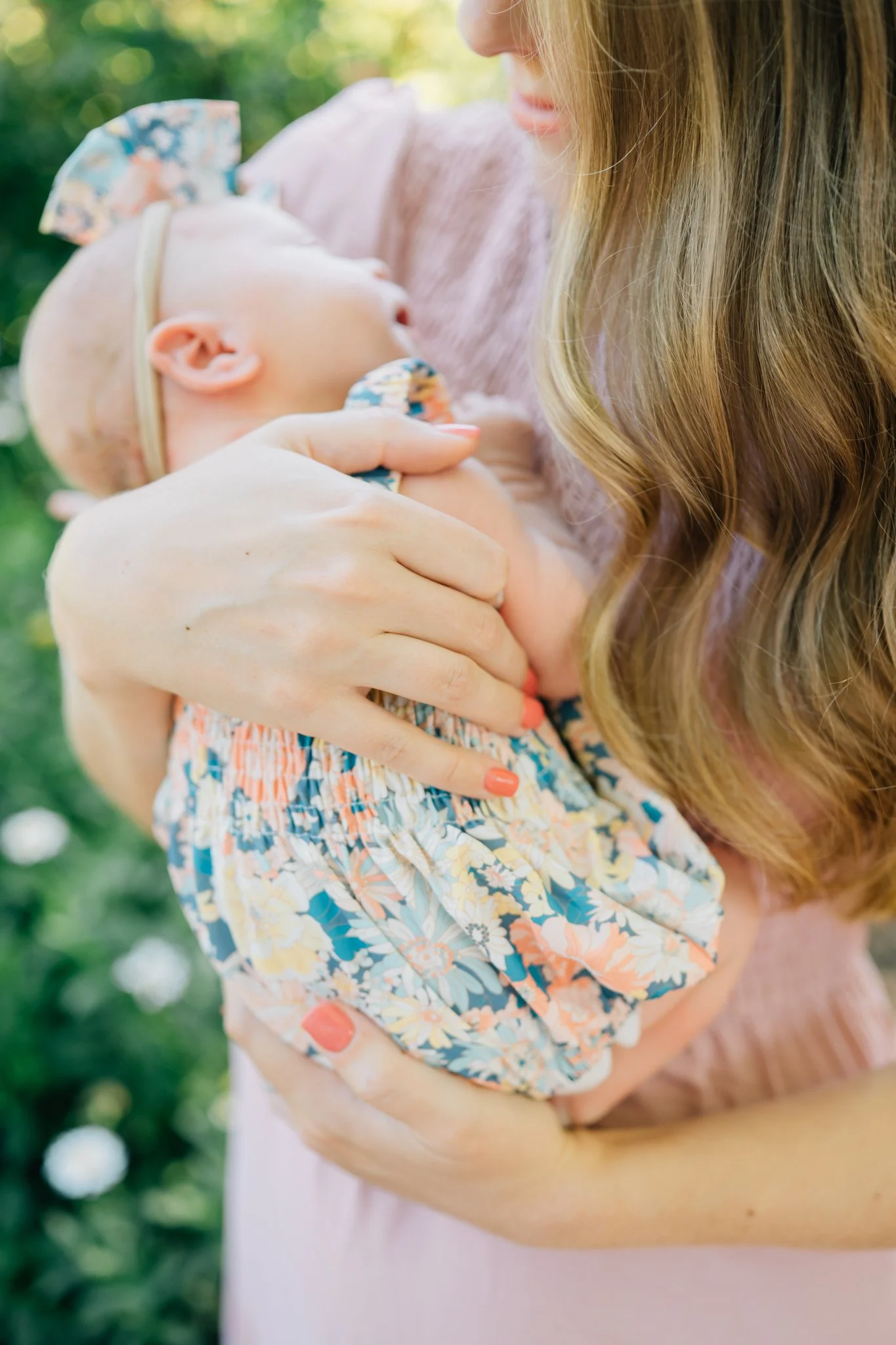 Outdoor Newborn Photos in Travelers Rest, SC