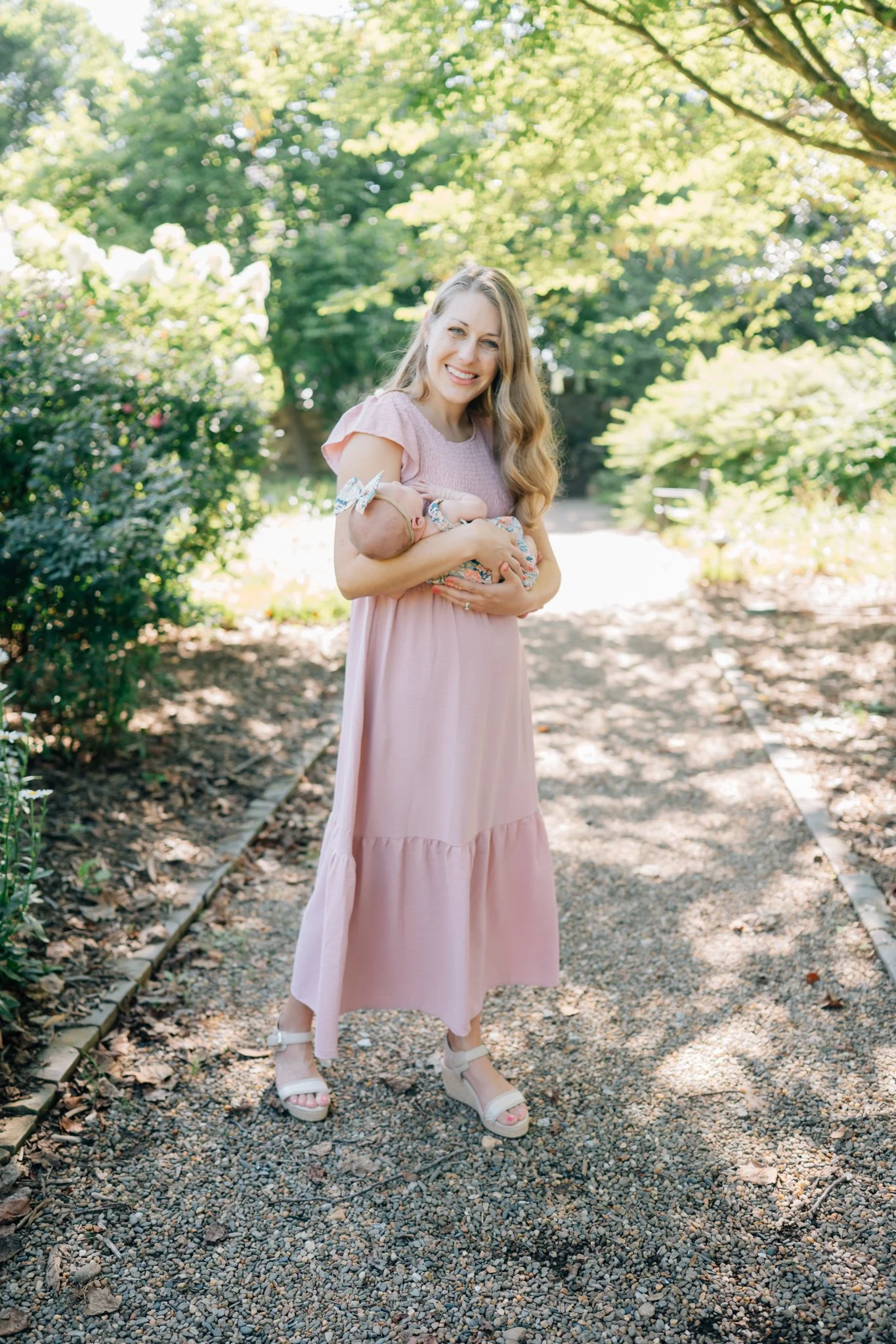 Outdoor Newborn Photos in Travelers Rest, SC