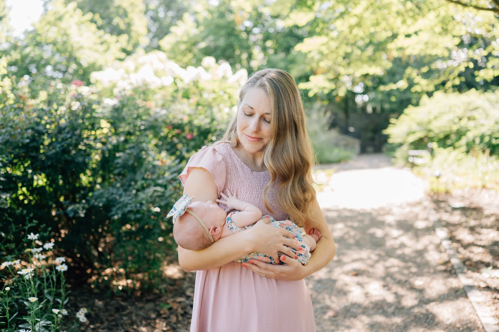 Outdoor Newborn Photos in Travelers Rest, SC