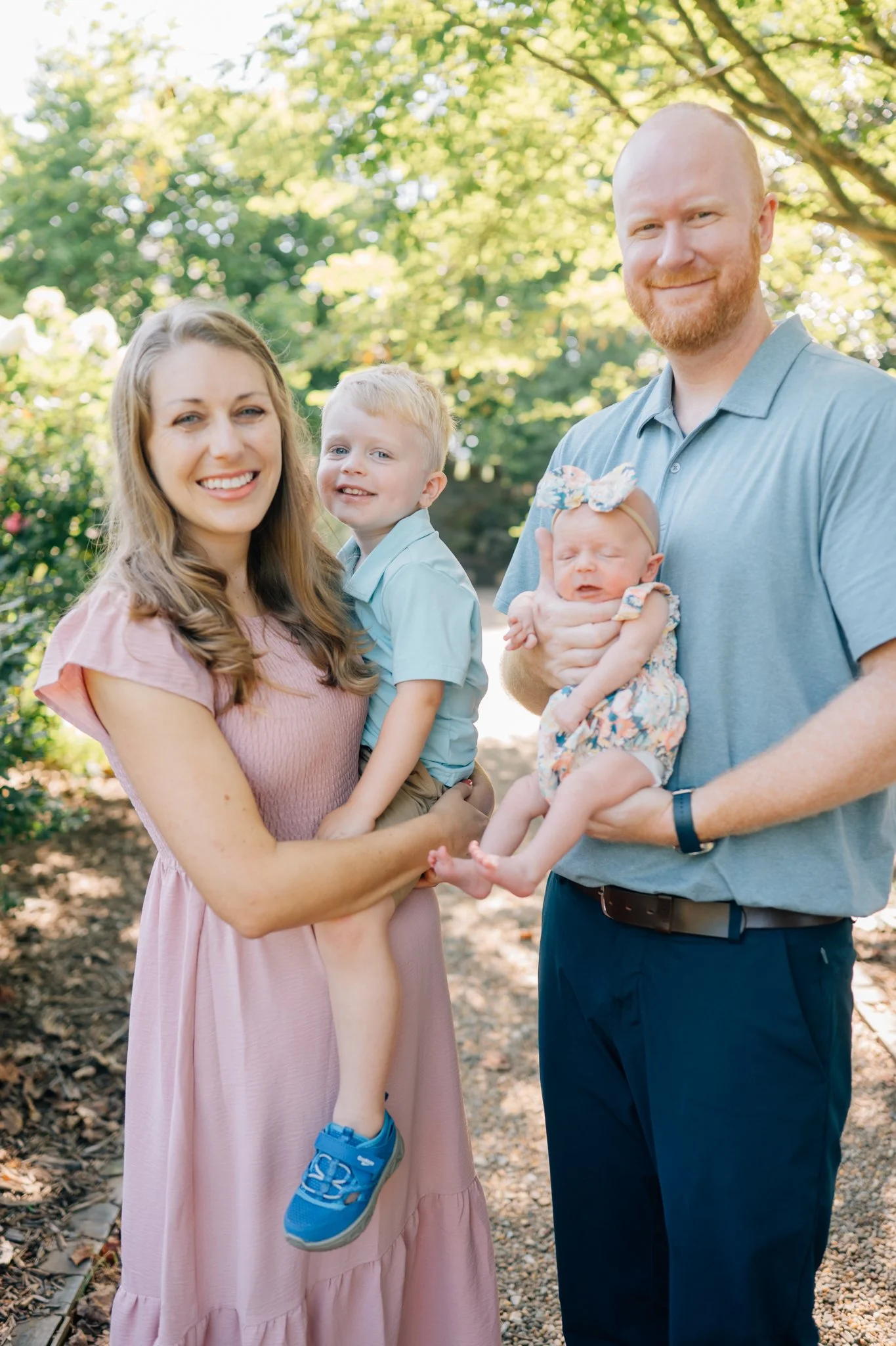 Outdoor Newborn Photos in Travelers Rest, SC