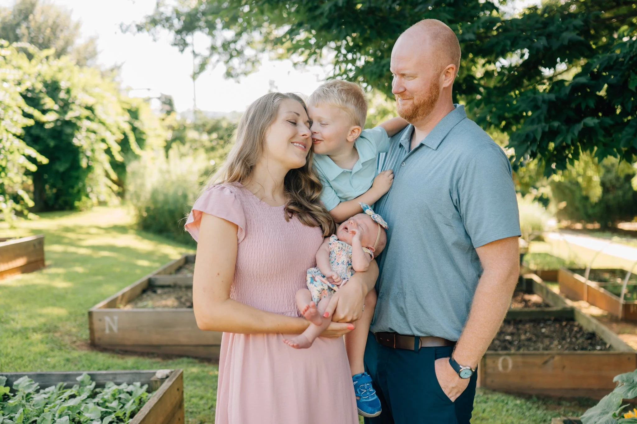 Outdoor Newborn Photos in Travelers Rest, SC