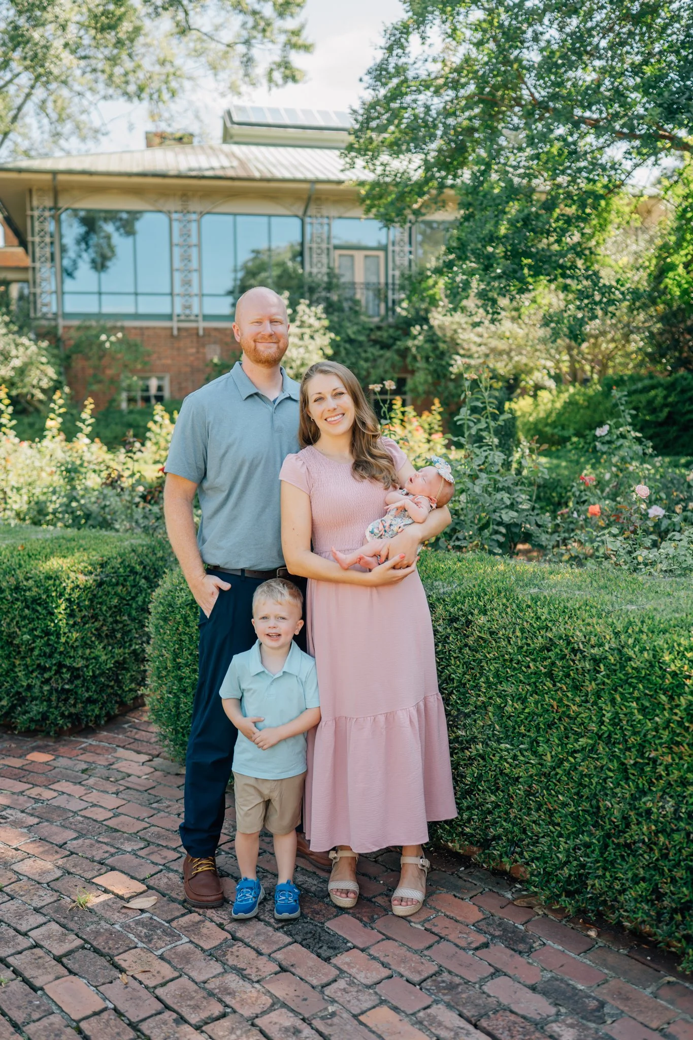 Outdoor Newborn Photos in Travelers Rest, SC