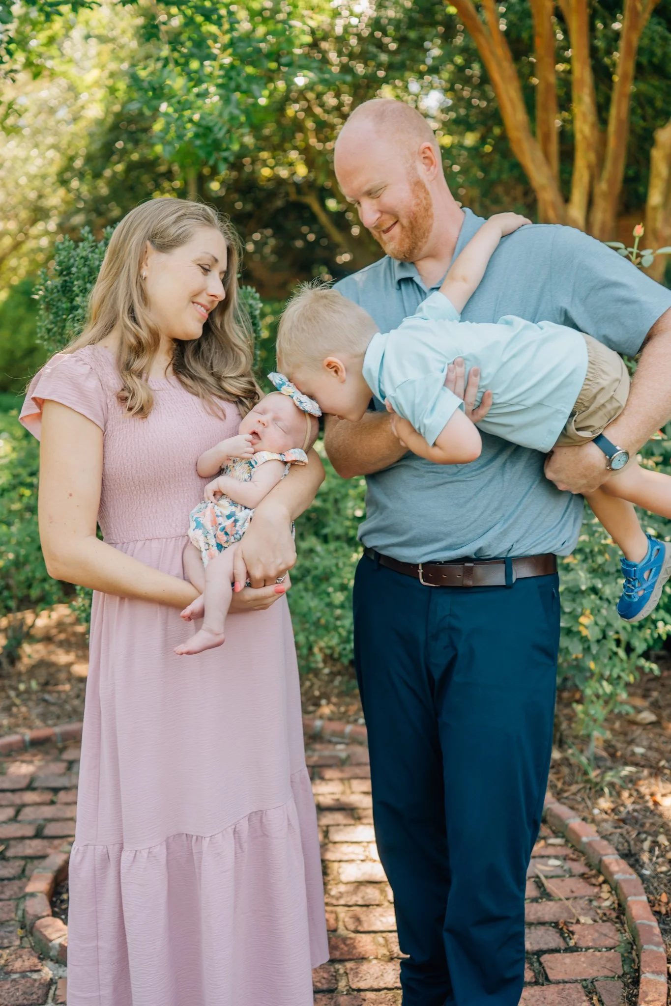 Outdoor Newborn Photos in Travelers Rest, SC
