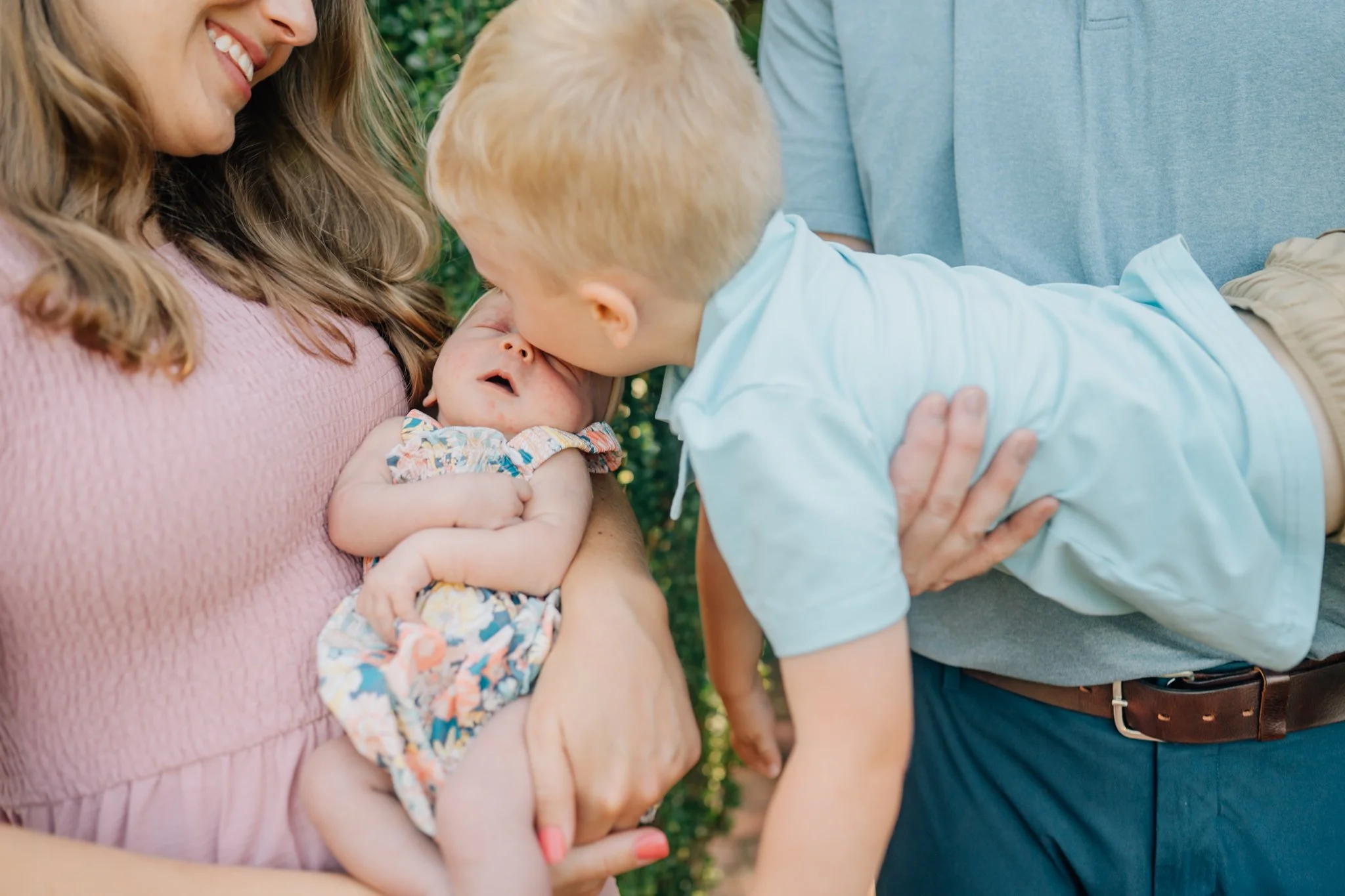 Outdoor Newborn Photos in Travelers Rest, SC