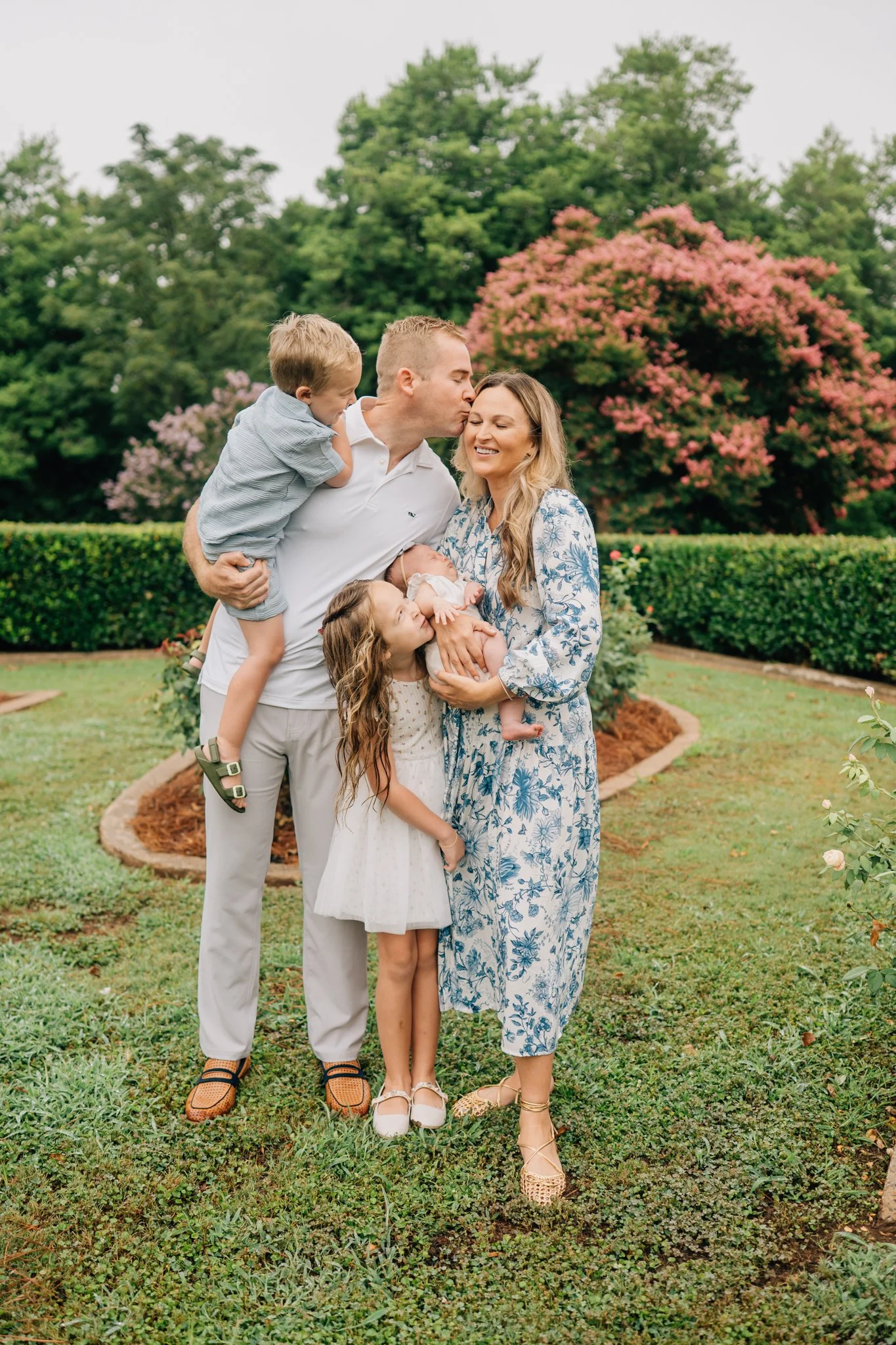 Outdoor Newborn Mini Session In Greenville, South Carolina