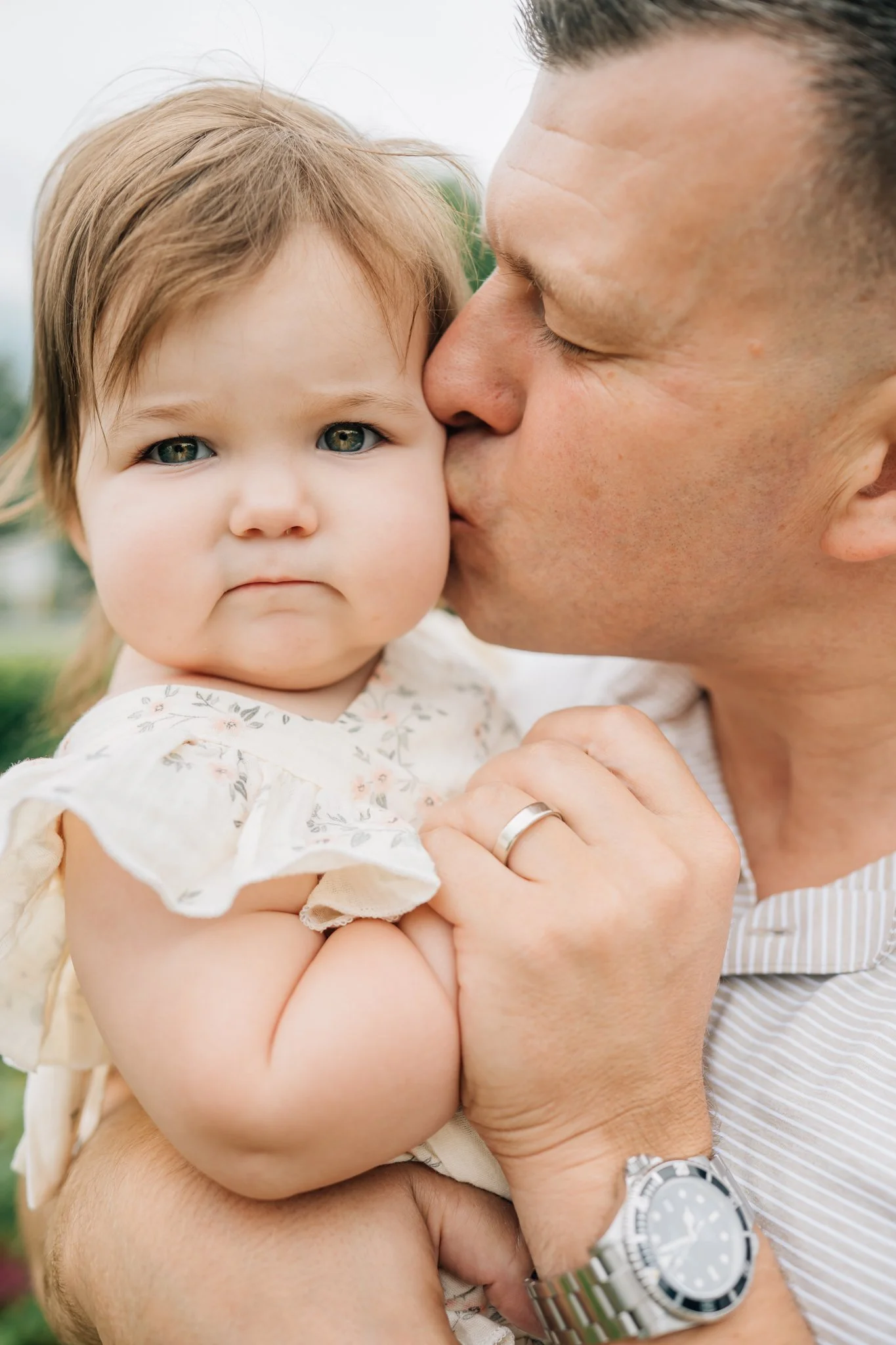 Shaw Rose Garden Family Photos in Downtown Greenville