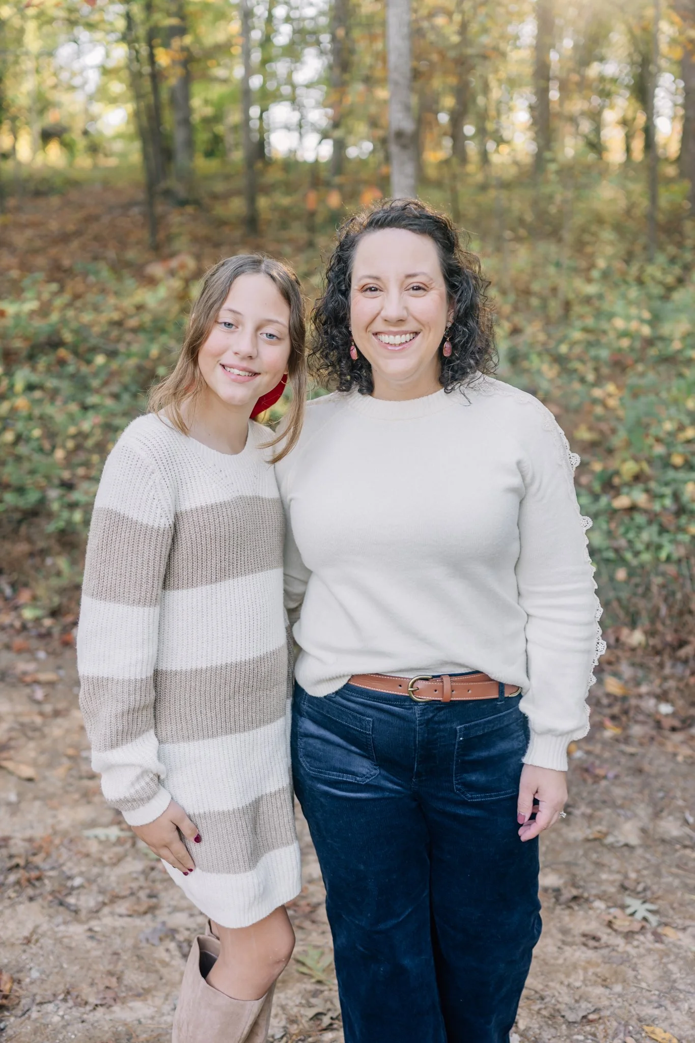 Fall Mini Sessions in the Woods in Upstate SC