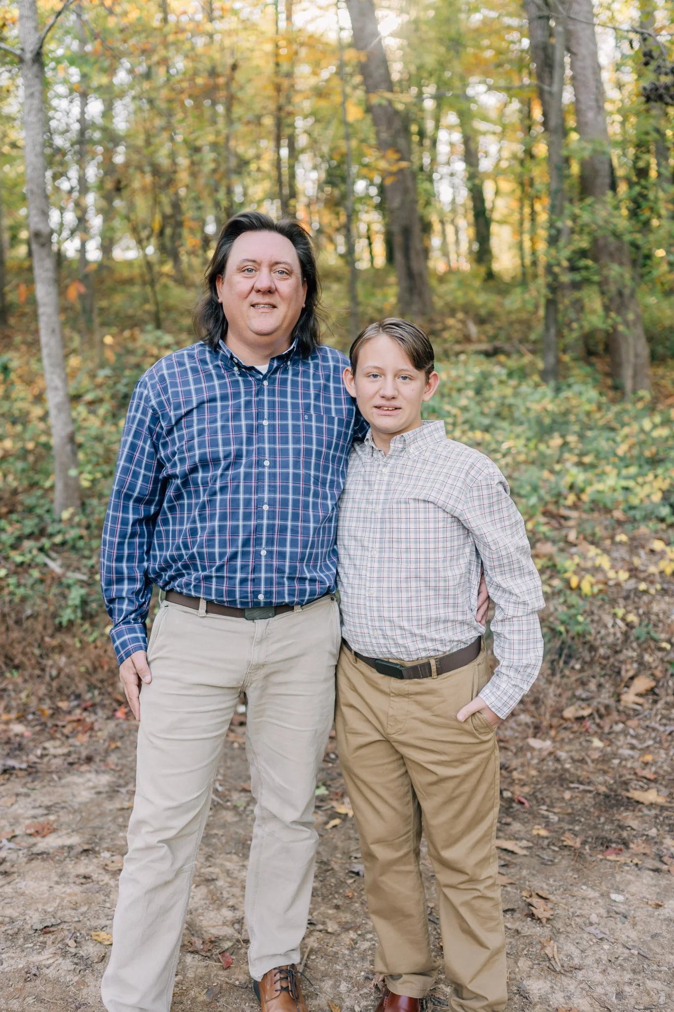 Fall Mini Sessions in the Woods in Upstate SC