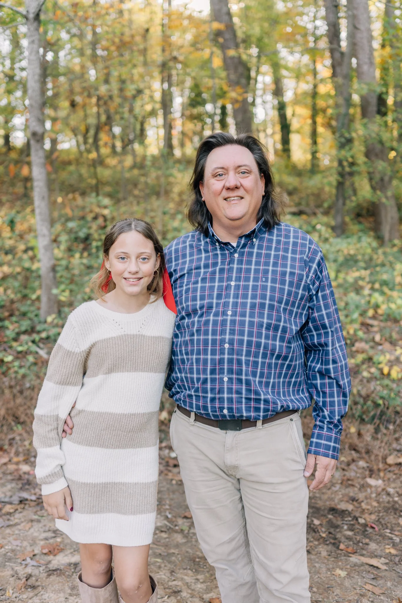 Fall Mini Sessions in the Woods in Upstate SC