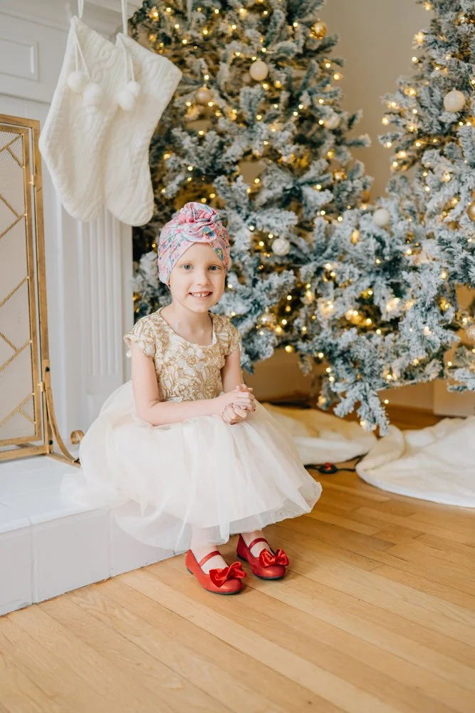 Full Studio Christmas Family Photos with the best Family Photographer in Greenville, SC in a studio