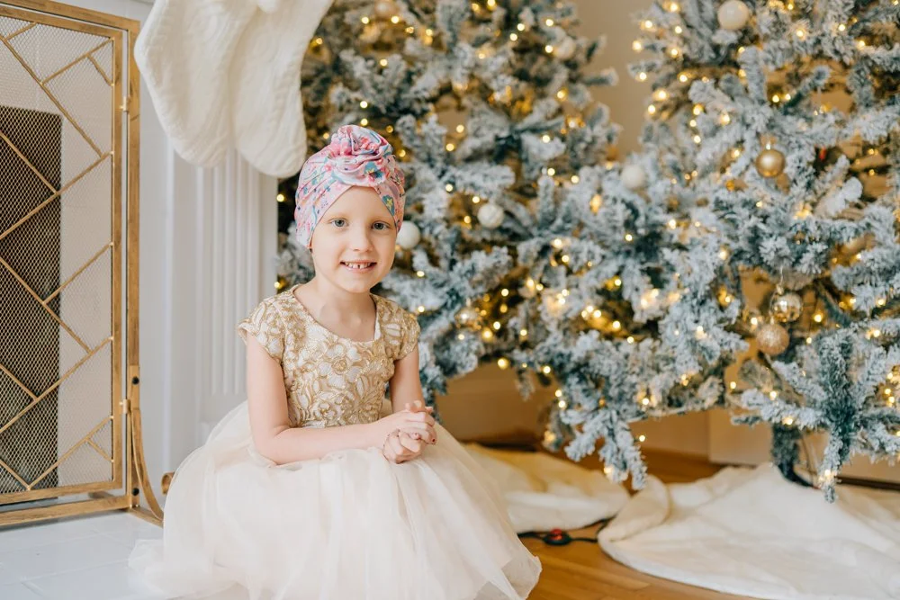 Full Studio Christmas Family Photos with the best Family Photographer in Greenville, SC in a studio