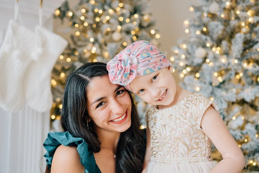 Full Studio Christmas Family Photos with the best Family Photographer in Greenville, SC in a studio