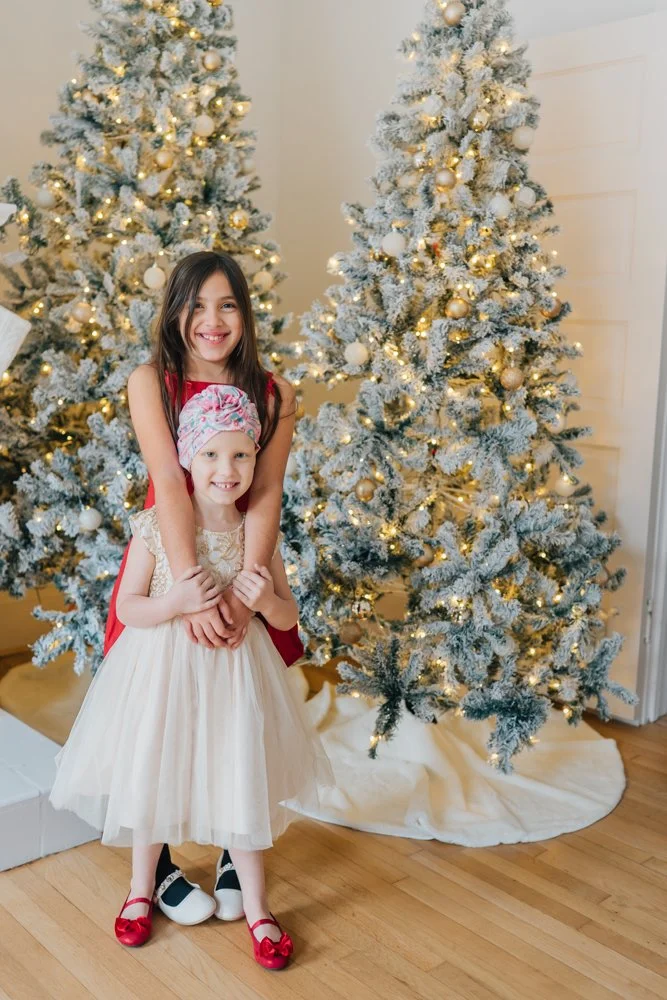 Full Studio Christmas Family Photos with the best Family Photographer in Greenville, SC in a studio