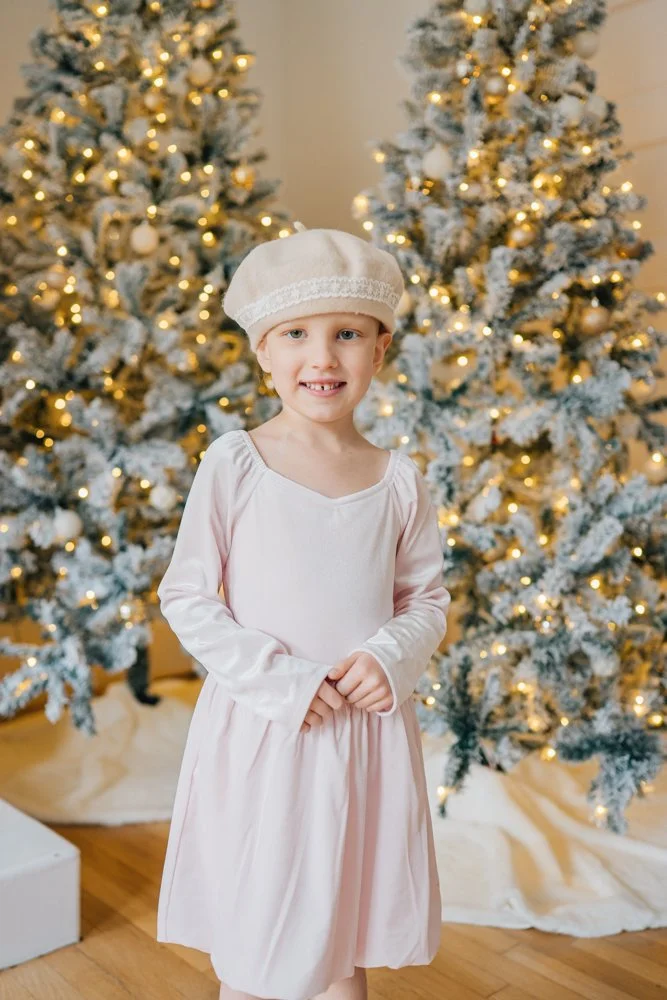 Full Studio Christmas Family Photos with the best Family Photographer in Greenville, SC in a studio