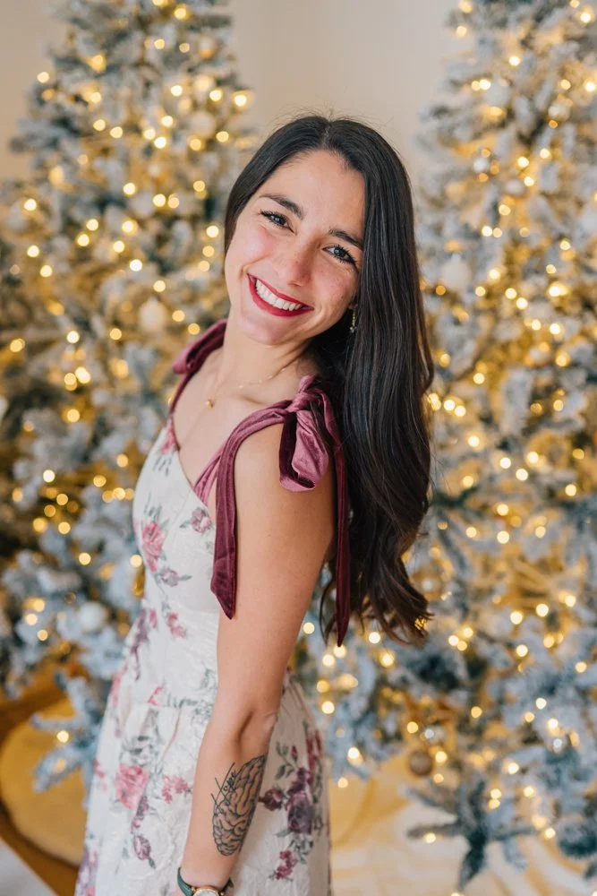 Full Studio Christmas Family Photos with the best Family Photographer in Greenville, SC in a studio