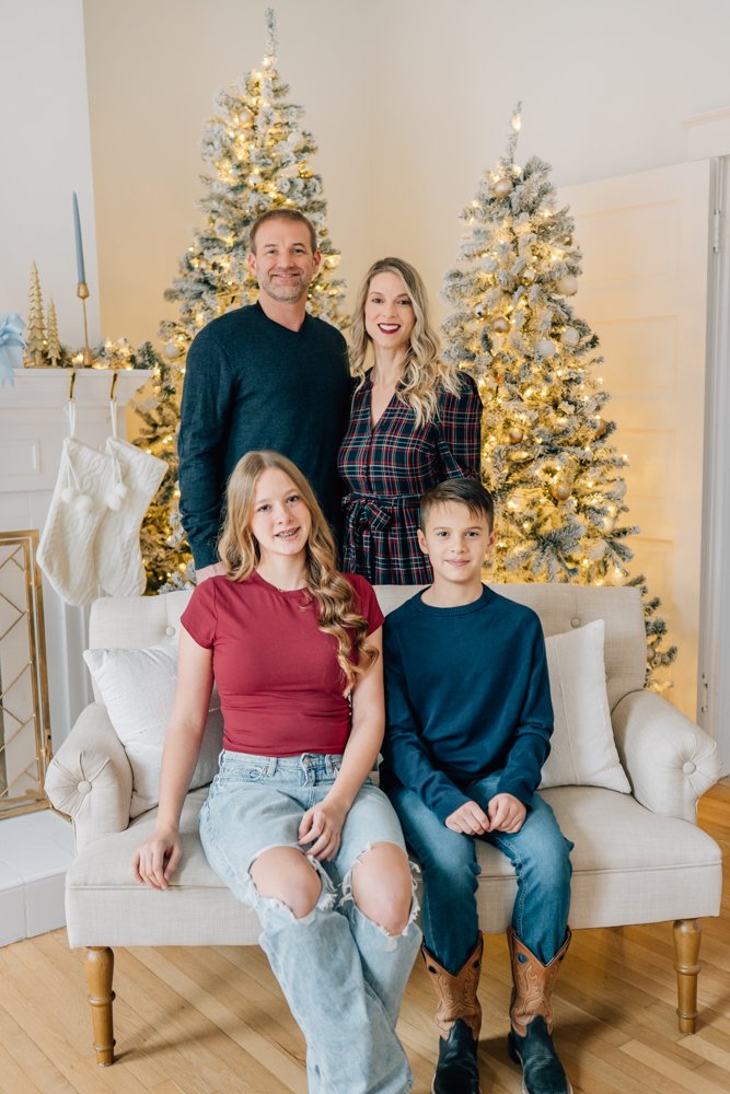 Christmas Mini Session Photographer in Greenville, SC
