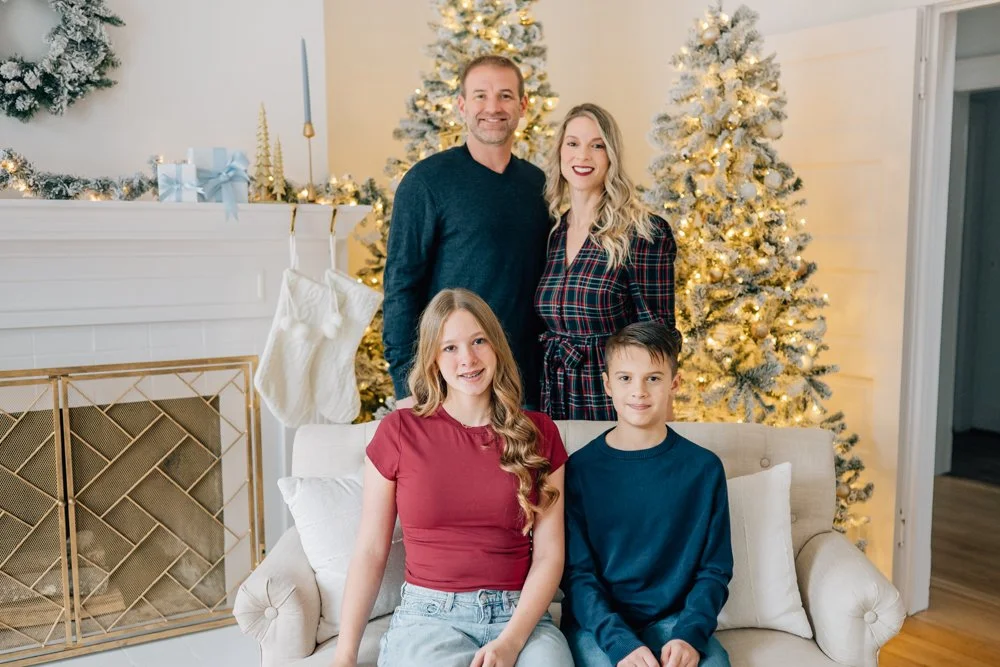 Christmas Mini Session Photographer in Greenville, SC